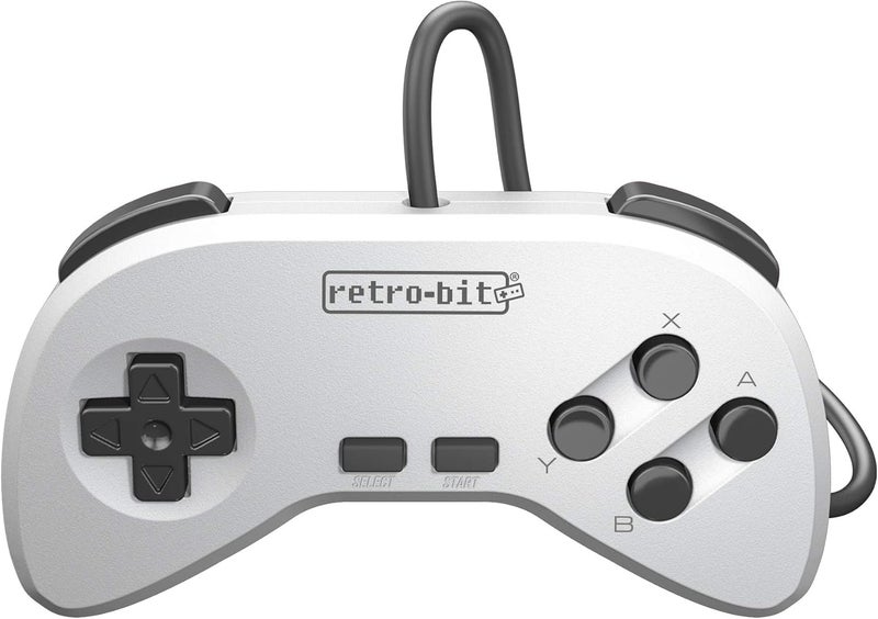 Retro Bit Retro-Bit Retro Duo 2 In 1 Console System for NES and SNES Games - Silver/Black - Image 3